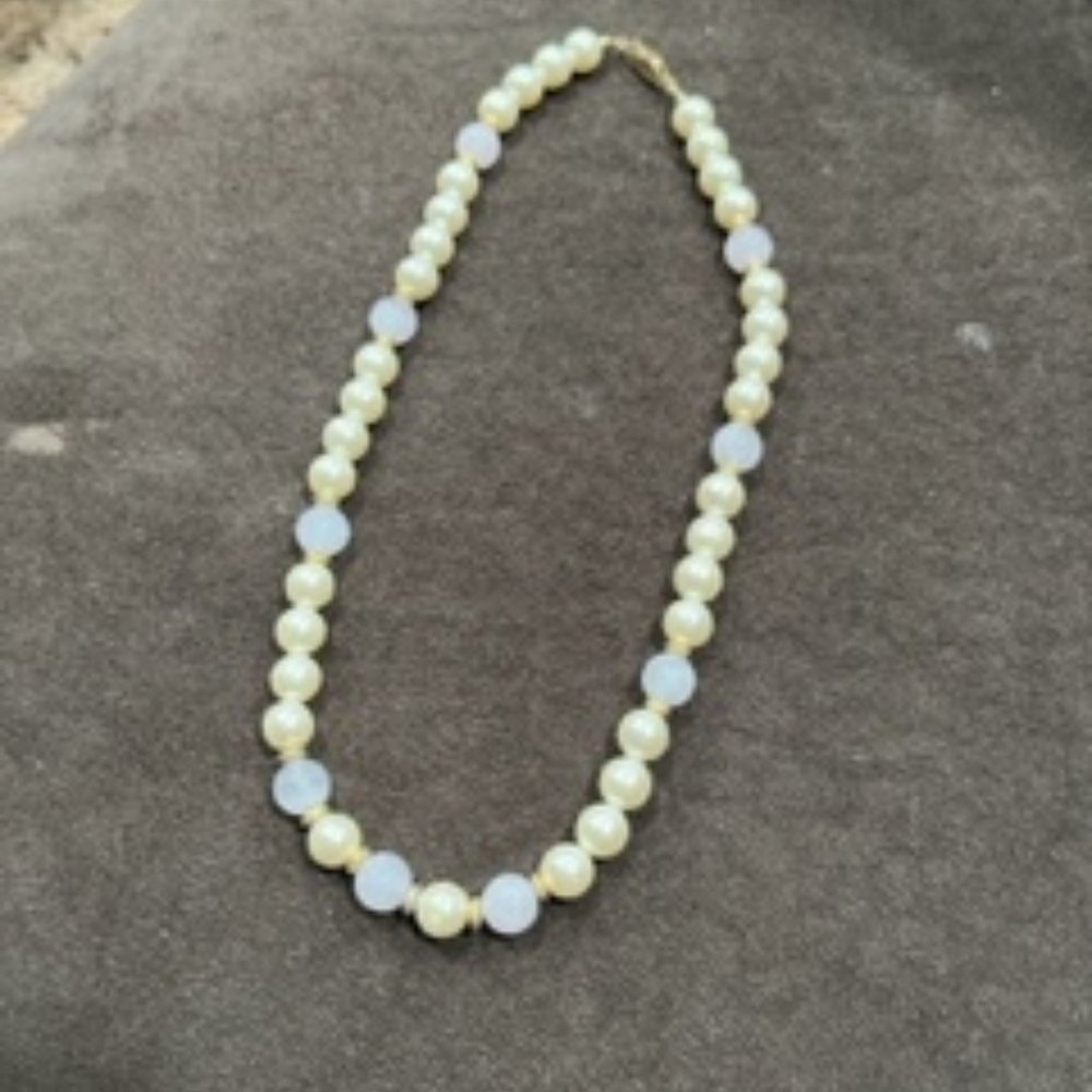 Faux Pearl Necklace